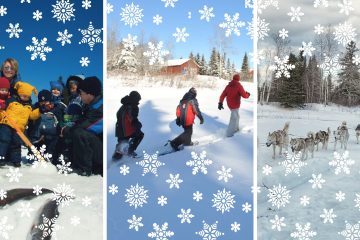Activités hivernales à faire en groupe en nature au Québec